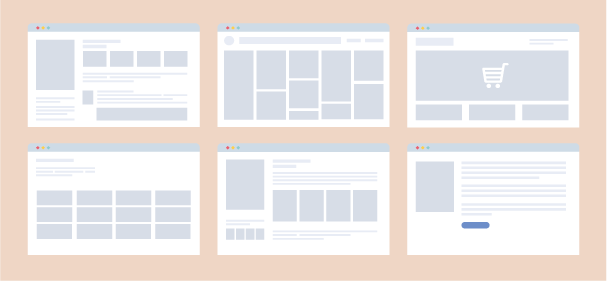 Web design layouts