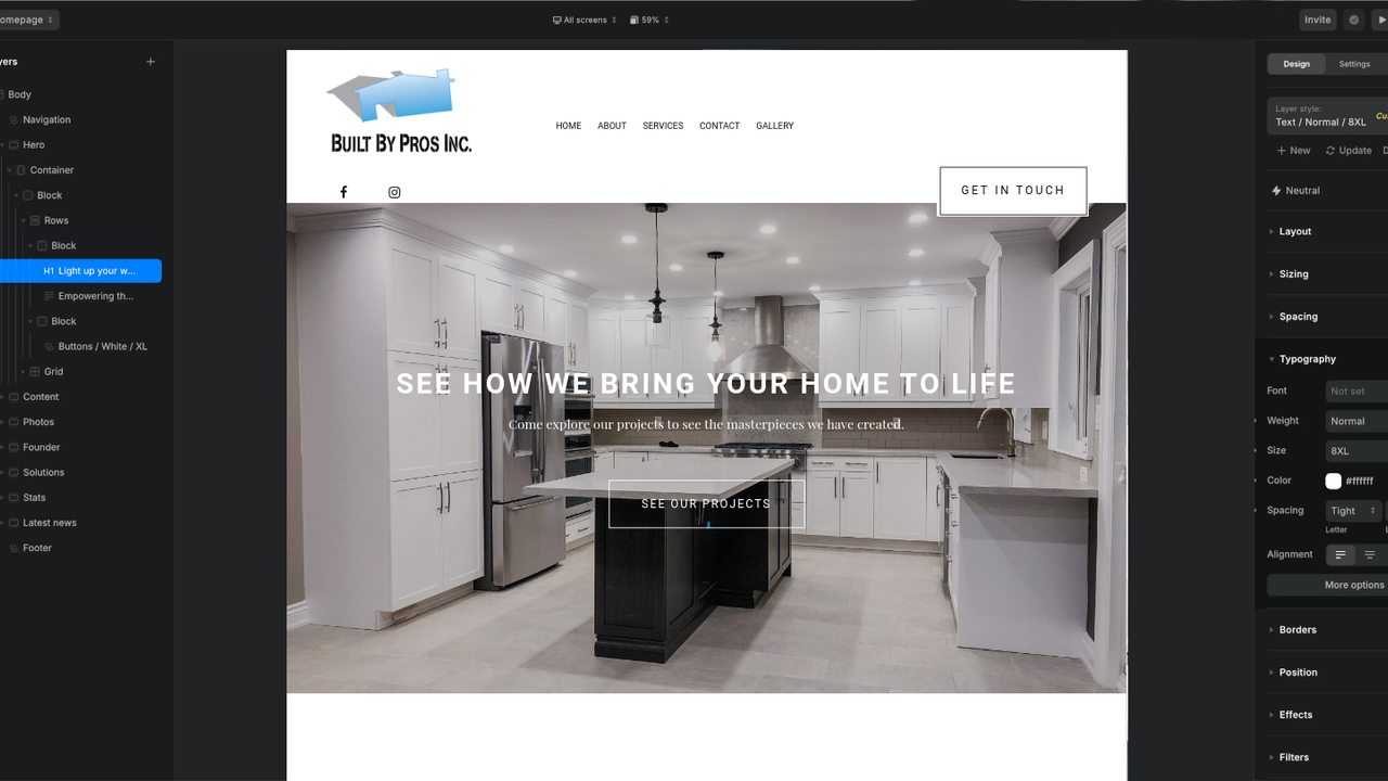 A website builder that is hard to use.
