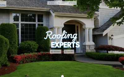 An image of a website made with thundr.