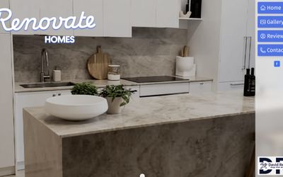 An image of a website made with thundr.